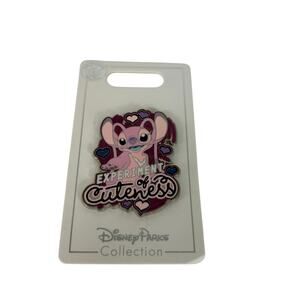 Disney Parks NEW Stitch Angel Pink Silver Pin